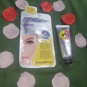Collagen Serum Face Mask Sheet and Hand Cream